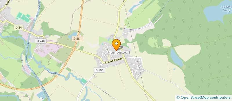 localisation de l'entreprise TRANSPORTS RICHELOT à HUMBECOURT