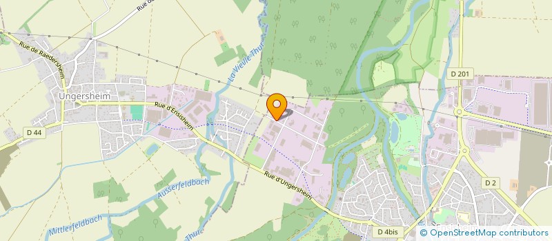 localisation de l'entreprise TRANSPORTS RICHERT à ENSISHEIM