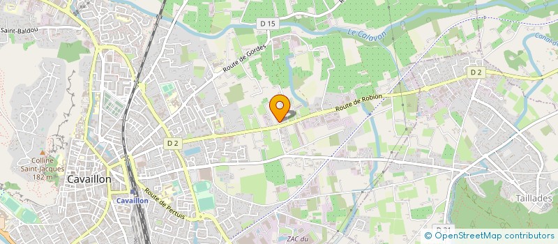 localisation de l'entreprise TRANSPORTS RINALDO  CAVAILLON