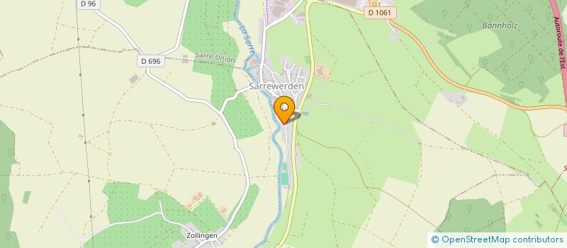 localisation de l'entreprise TRANSPORTS RISSER S A R L  SARREWERDEN