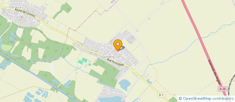 localisation de l'entreprise TRANSPORTS RIVA  JUVIGNY