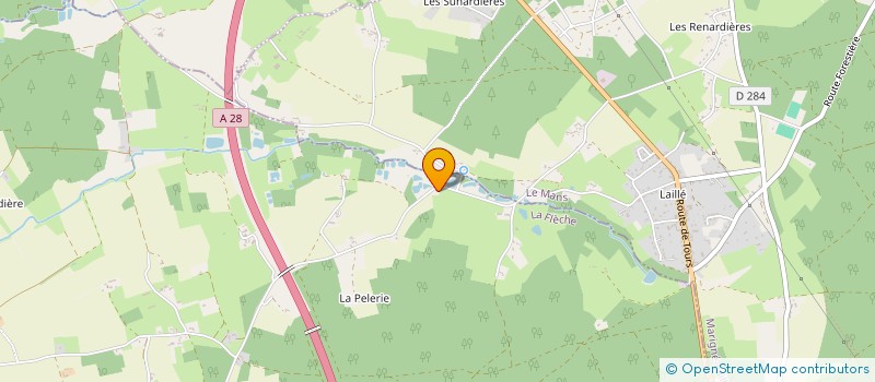 localisation de l'entreprise TRANSPORTS ROBERT à MAYET