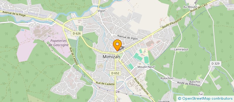 localisation de l'entreprise TRANSPORTS ROCHA  MIMIZAN