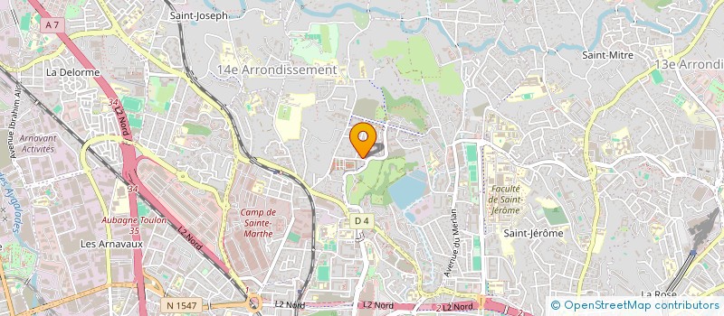 localisation de l'entreprise TRANSPORTS ROSTAING à MARSEILLE