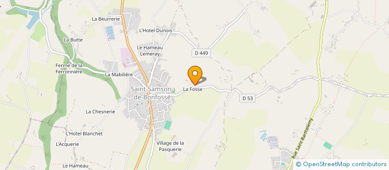 localisation de l'entreprise TRANSPORTS ROTTIER  BOURGVALLEES