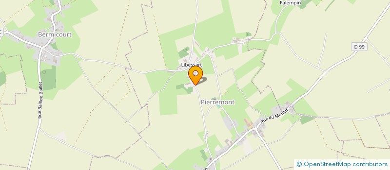 localisation de l'entreprise TRANSPORTS ROUSSEL à PIERREMONT