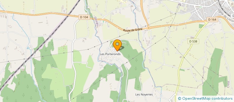 localisation de l'entreprise TRANSPORTS ROUTIERS DIVAJOIS  DIVAJEU