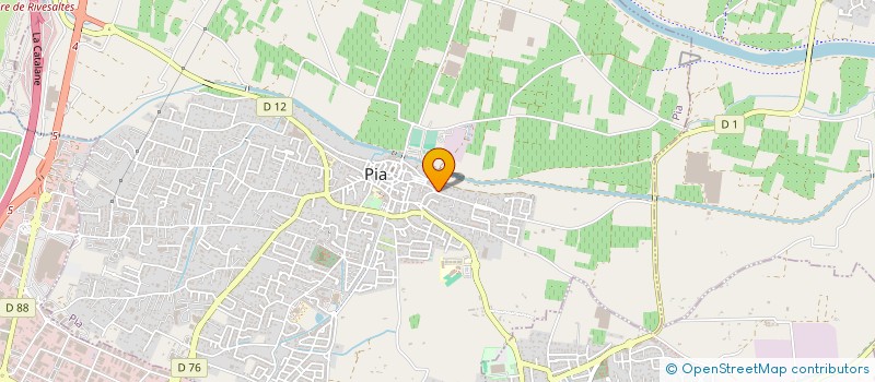 localisation de l'entreprise TRANSPORTS ROUTIERS MATER  PIA