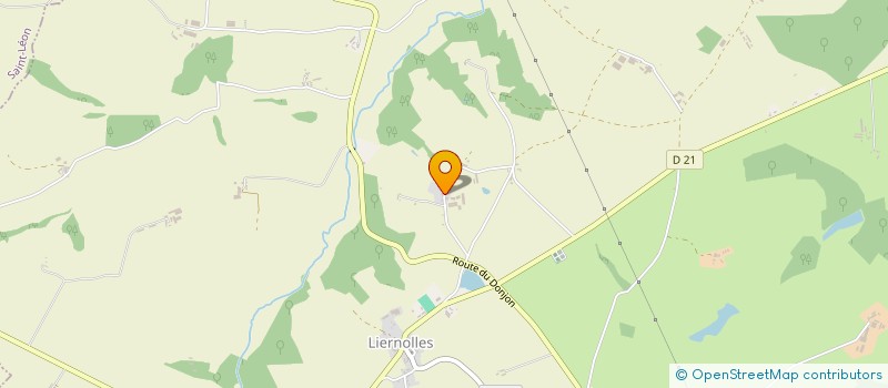 localisation de l'entreprise TRANSPORTS ROY YVON  LIERNOLLES