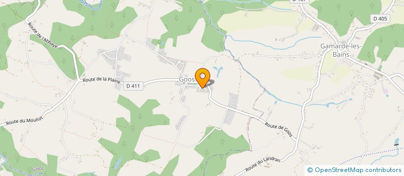 localisation de l'entreprise TRANSPORTS RUGI  GOOS