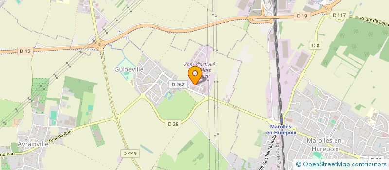 localisation de l'entreprise TRANSPORTS S.A.J.M. à GUIBEVILLE
