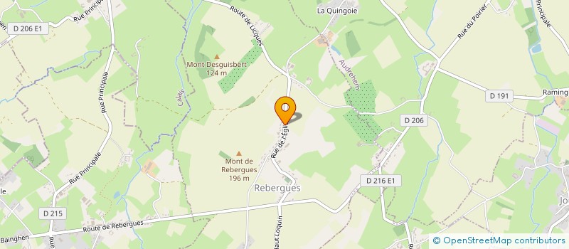 localisation de l'entreprise TRANSPORTS SAGNIER PICQUART à LICQUES
