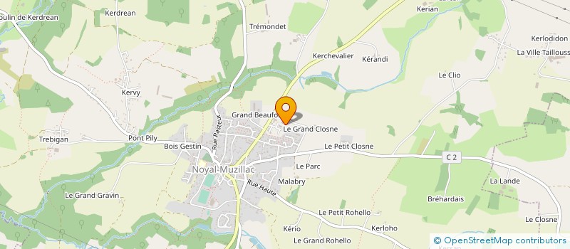 localisation de l'entreprise TRANSPORTS SAIL à MUZILLAC