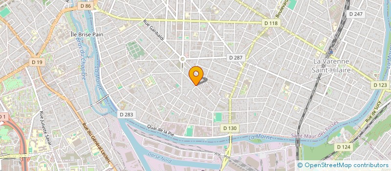 localisation de l'entreprise TRANSPORTS SAINT MAURIEN  SAINT-MAUR-DES-FOSSES