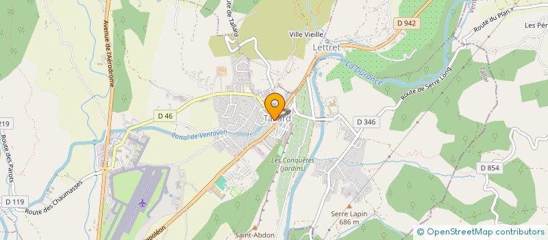 localisation de l'entreprise TRANSPORTS SEBASTIEN SIMON  GAP