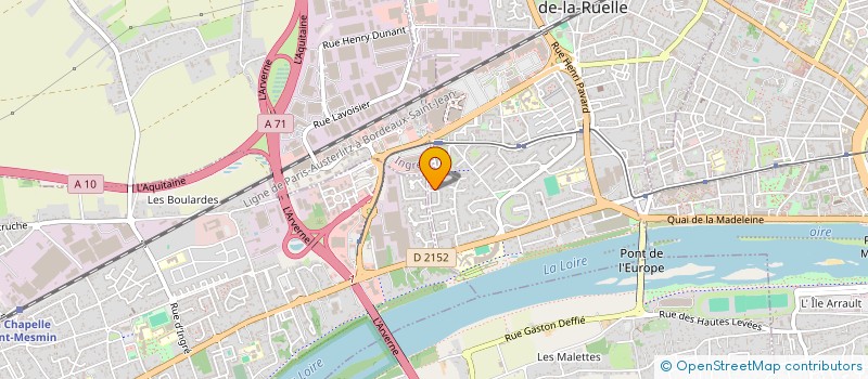 localisation de l'entreprise TRANSPORTS SERVICE EXPRESS à SAINT-JEAN-DE-LA-RUELLE