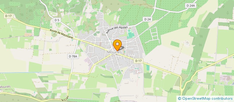 localisation de l'entreprise TRANSPORTS SERVICES EUROPE  MOURIES