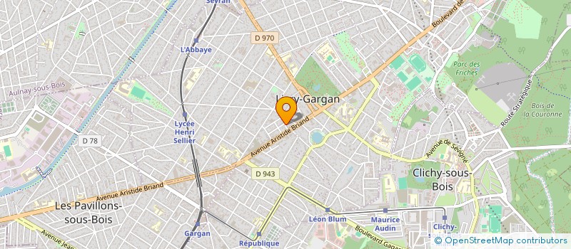 localisation de l'entreprise TRANSPORTS SERVICES FUNERAIRES FUDEZ à LIVRY-GARGAN