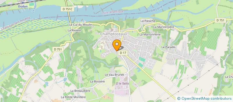 localisation de l'entreprise TRANSPORTS SERVICES LIGERIENS à OREE-D'ANJOU