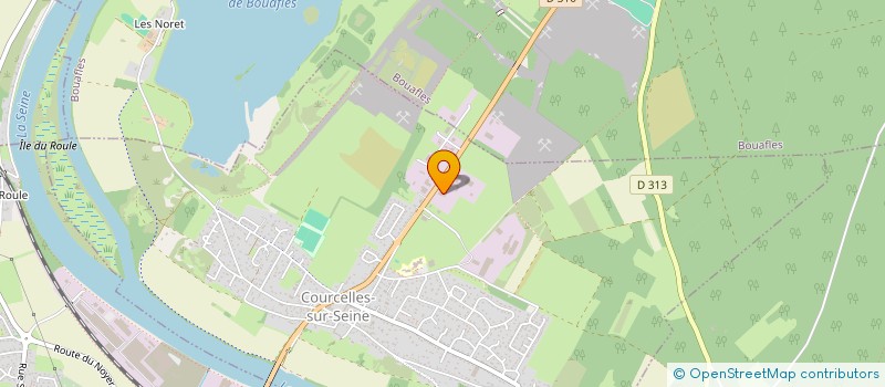 localisation de l'entreprise TRANSPORTS SEZIA à COURCELLES-SUR-SEINE