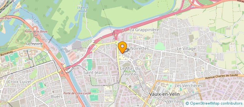 localisation de l'entreprise TRANSPORTS SFT  VAULX-EN-VELIN