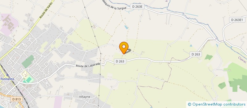 localisation de l'entreprise TRANSPORTS SIMONETTO PHILIPPE à TONNEINS