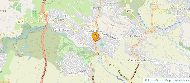 localisation de l'entreprise TRANSPORTS SINAMALE à SAINT-PAUL