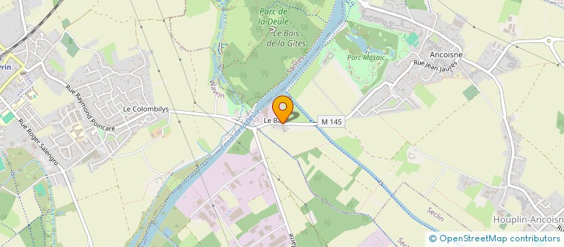 localisation de l'entreprise TRANSPORTS SION à HOUPLIN-ANCOISNE