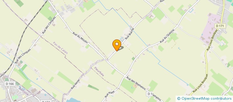 localisation de l'entreprise TRANSPORTS SLEMBROUCK AUTOCARS SAS  FLEURBAIX