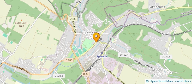 localisation de l'entreprise TRANSPORTS SPARNONIENS à EPERNON