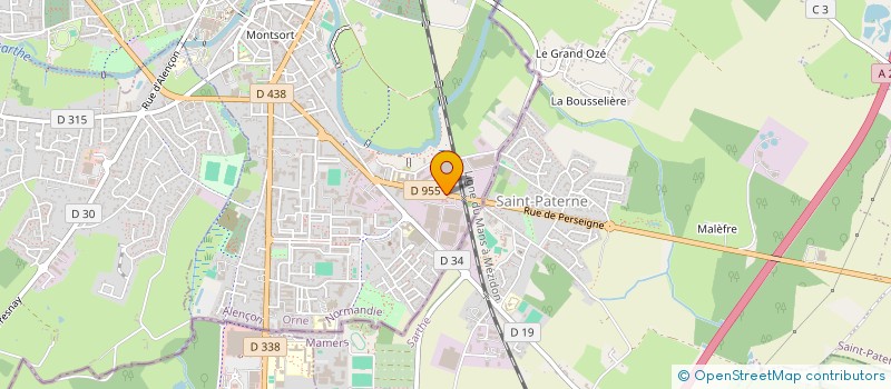 localisation de l'entreprise TRANSPORTS STALTER à ALENCON