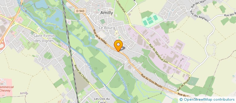 localisation de l'entreprise TRANSPORTS STEFANSKI à AMILLY