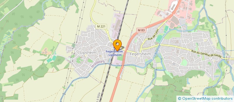 localisation de l'entreprise TRANSPORTS STOECKEL à LIPSHEIM