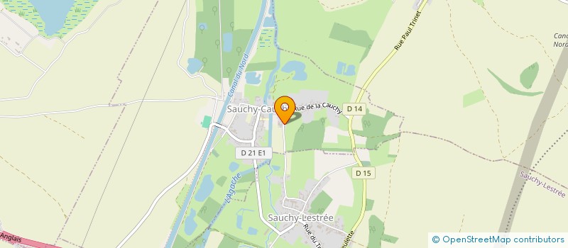 localisation de l'entreprise TRANSPORTS STOUPAN  SAUCHY-CAUCHY