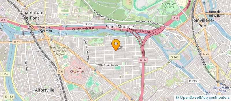 localisation de l'entreprise TRANSPORTS STURA à MAISONS-ALFORT