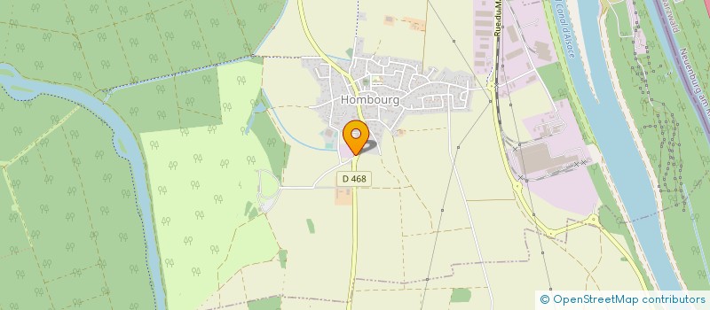 localisation de l'entreprise TRANSPORTS STURCHLER ET FILS à HOMBOURG