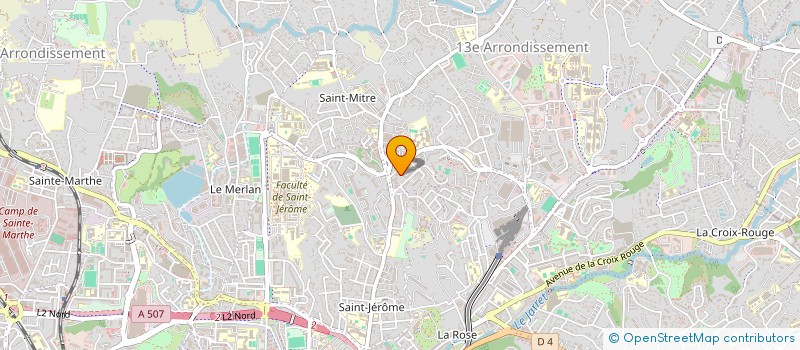 localisation de l'entreprise TRANSPORTS SUD EXPRESS  MARSEILLE