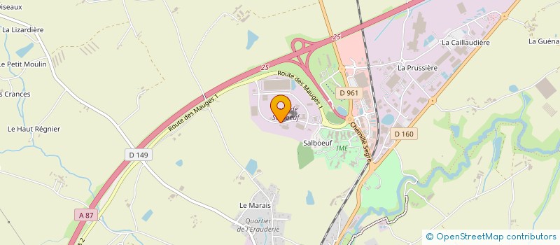 localisation de l'entreprise TRANSPORTS SUPIOT LOUIS-MARIE à CHEMILLE-EN-ANJOU