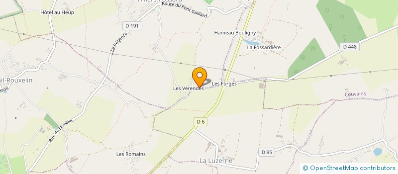 localisation de l'entreprise TRANSPORTS SYLVAIN LEGER à VILLIERS-FOSSARD