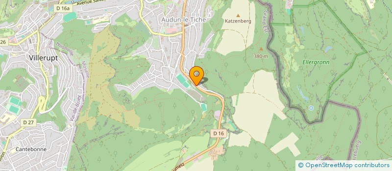 localisation de l'entreprise TRANSPORTS TAJAK à AUDUN-LE-TICHE