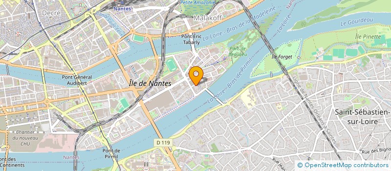 localisation de l'entreprise TRANSPORTS TCO  NANTES