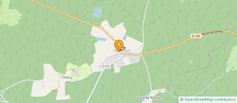 localisation de l'entreprise TRANSPORTS TDC  HENNEZEL