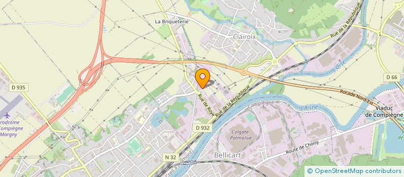localisation de l'entreprise TRANSPORTS TEIXEIRA à CLAIROIX
