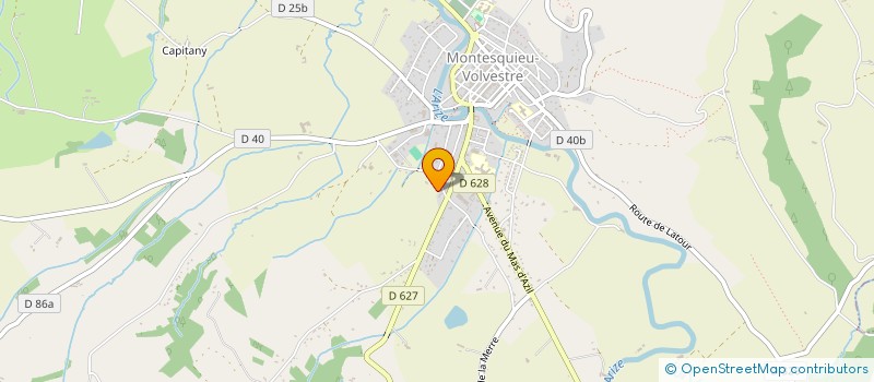 localisation de l'entreprise TRANSPORTS TERRASSEM TP CABANAC ET FILS à MONTESQUIEU-VOLVESTRE