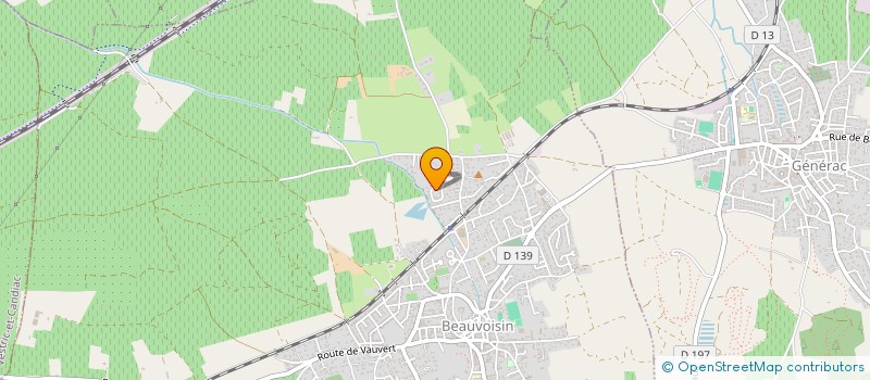 localisation de l'entreprise TRANSPORTS TERRE COSTIERES  BEAUVOISIN