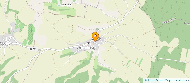 localisation de l'entreprise TRANSPORTS THENARD à CHARENTENAY