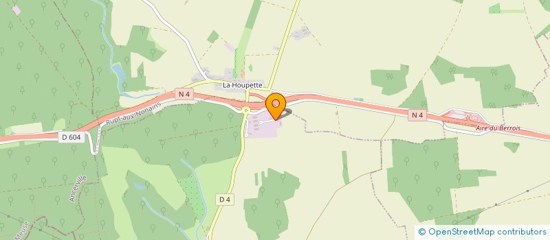 localisation de l'entreprise TRANSPORTS THENOT à COUSANCES-LES-FORGES