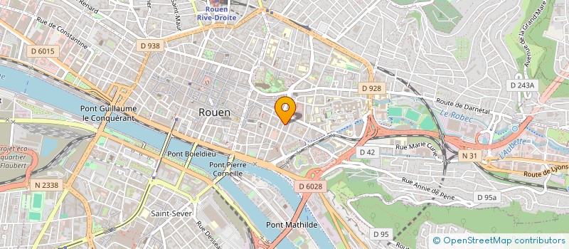 localisation de l'entreprise TRANSPORTS THOMAS  ROUEN