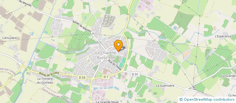 localisation de l'entreprise TRANSPORTS THOMAS BONDU à DIVATTE-SUR-LOIRE