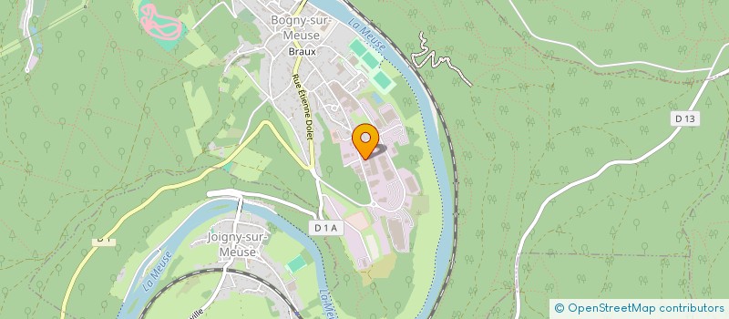 localisation de l'entreprise TRANSPORTS TISSERONT-THUILLIEZ à BOGNY SUR MEUSE